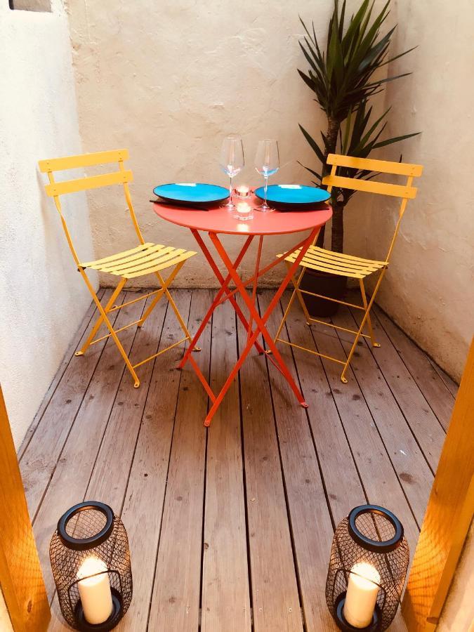 Ferienwohnung L'Ecrin Des Calquieres Nîmes Exterior foto